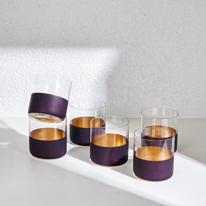 WHISKY GLASS VIOLET