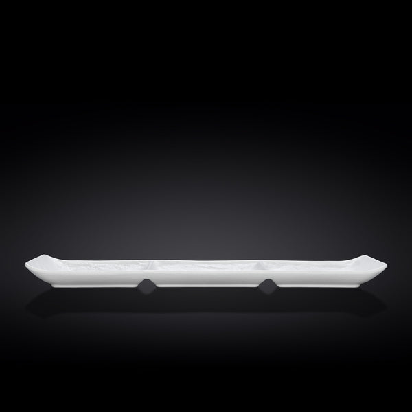 RECTANGULAR 3 SECTION DISH 16" X 5"| 40.5 X13CM- WL-661536/A