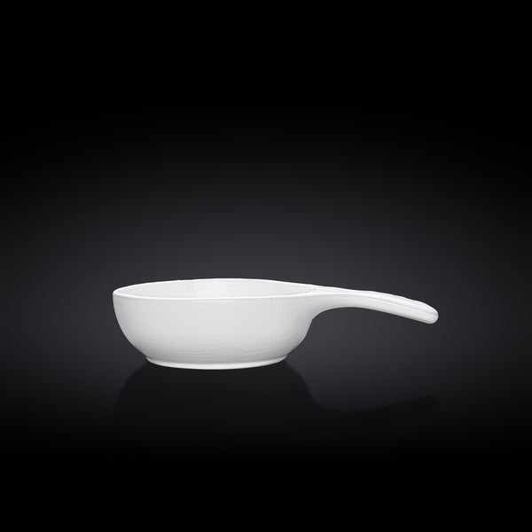 BAKING DISH WITH HANDLE 9.5" X 6" | 24 X 15 CM/ White WL-661539/A