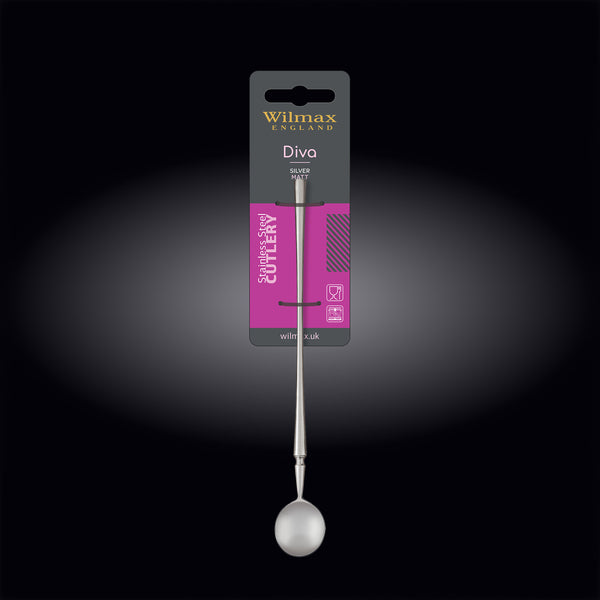 LONG DRINK SPOON 8" | 20.5 CM ON BLISTER PACK