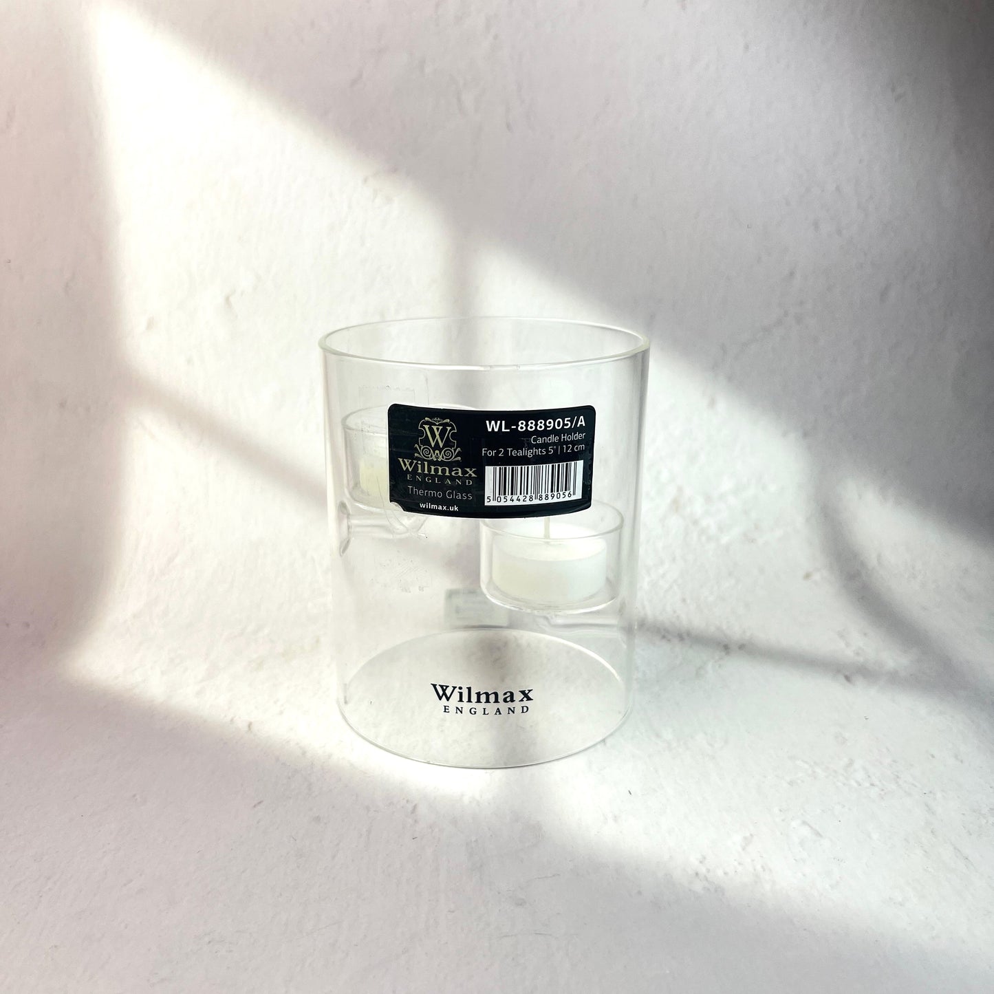 CANDLE HOLDER FOR 2 TEALIGHTS