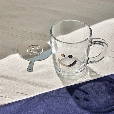 SMILEY GLASS SET 1