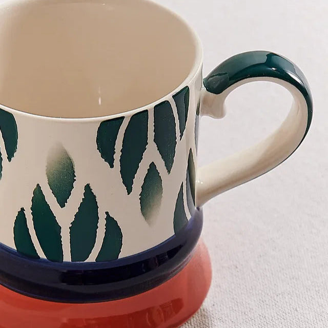 FOLK CERAMIC MUG 1