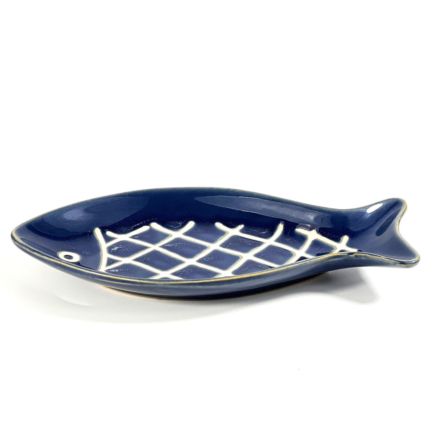 FISH 1 CERAMIC SERVING PLATE