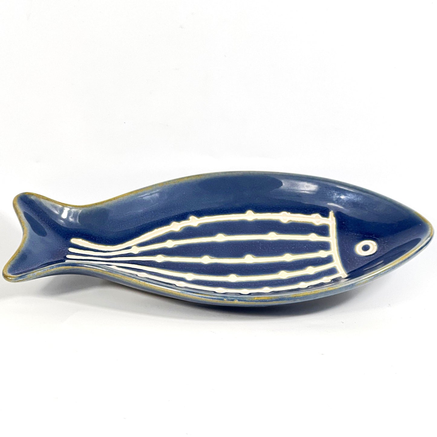 FISH 3 CERAMIC SERVING PLATE