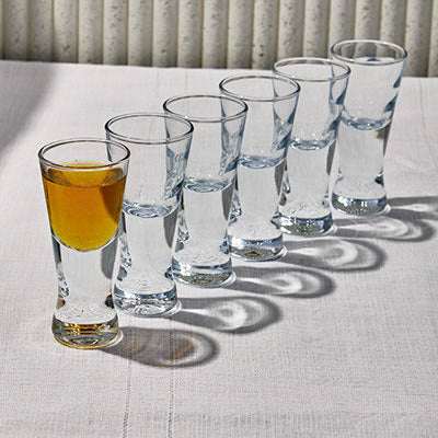 WITH GLASS SET - 6 PIECE (NO:13)Elevate your beverage experience with the elegant Glass Set. This collection features gracefully curved glasses, perfect for serving tea, cocktails, or other beveragGlass