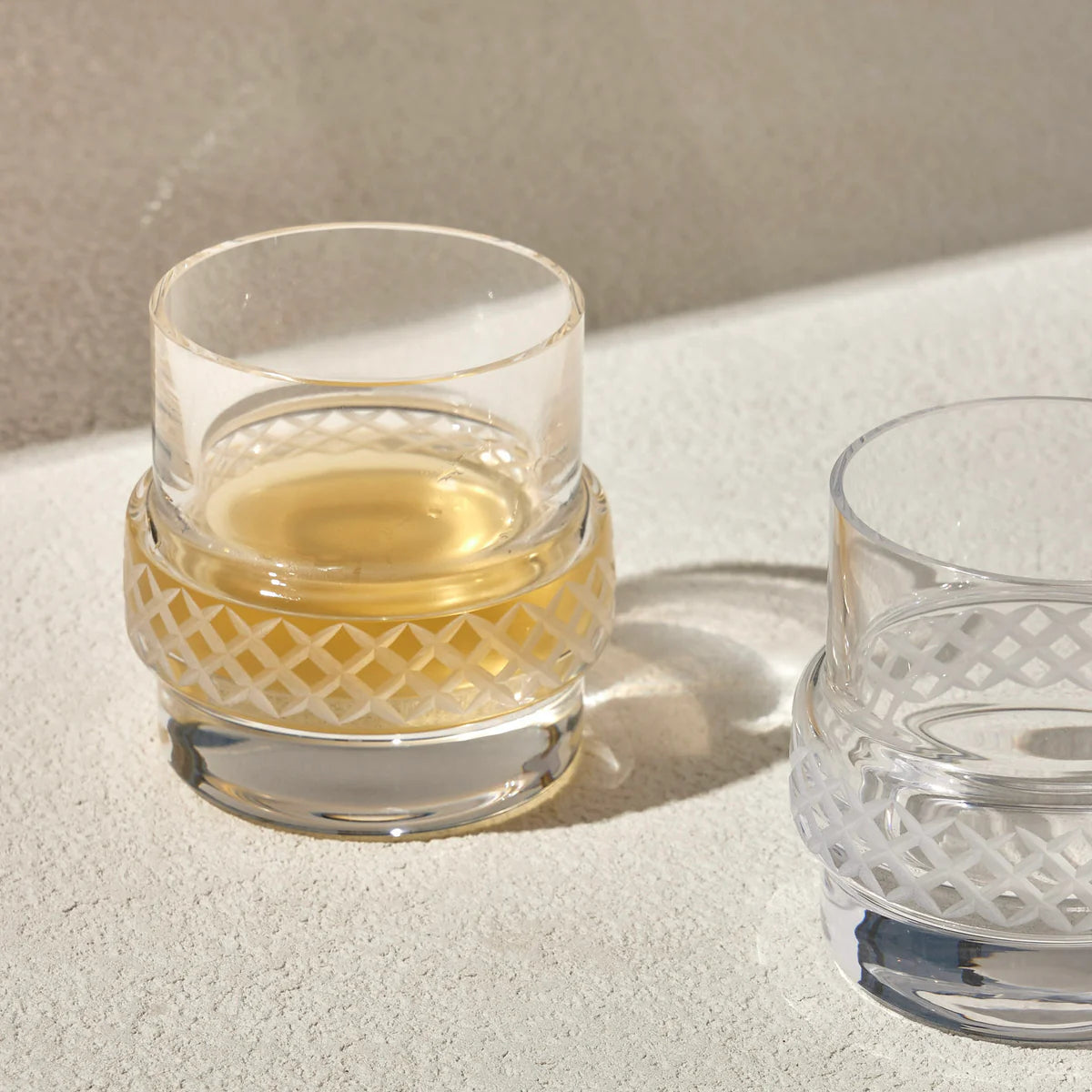 TWINKLE BOLD WHISKEY GLASS SET OF 2