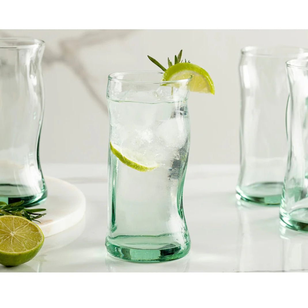 AMORPHOUS GLASS SOFT DRINK GLASS 440 ML