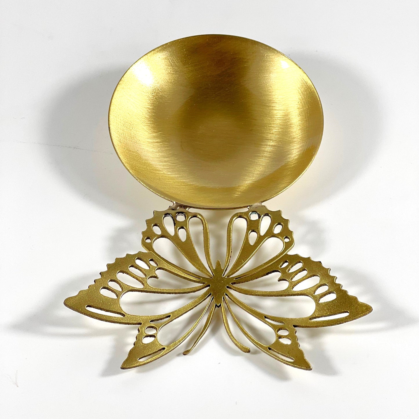 BUTTERFLY BRASS NUTS SPOON