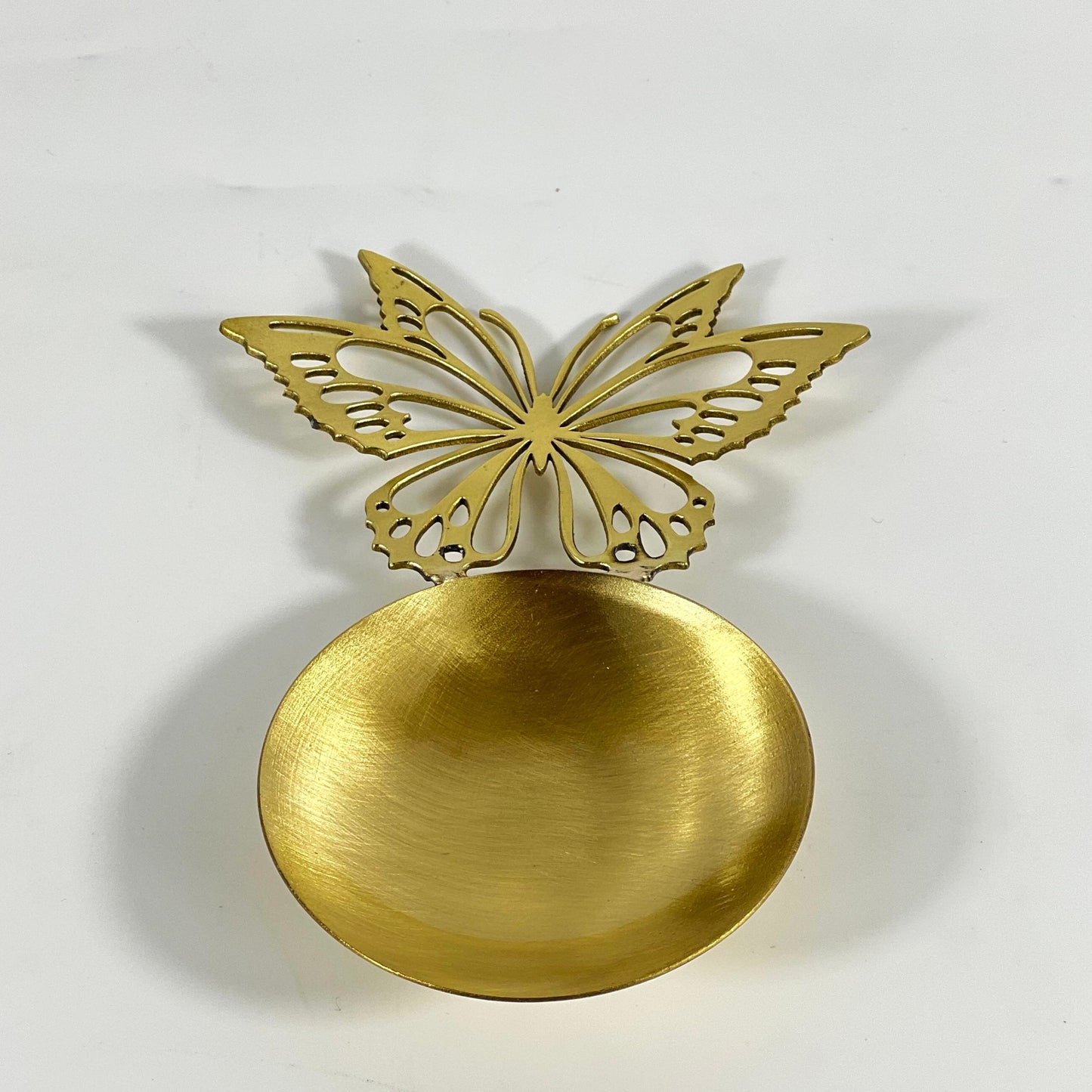 BUTTERFLY BRASS NUTS SPOON