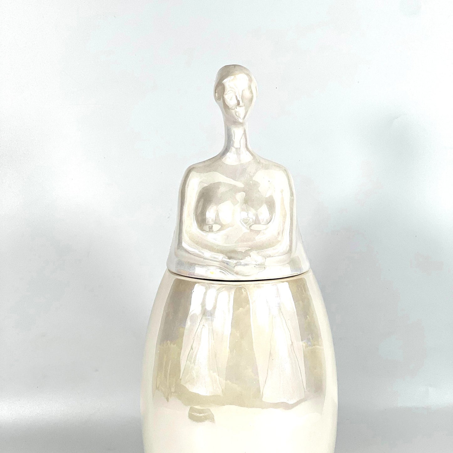 WHITE LADY JAR