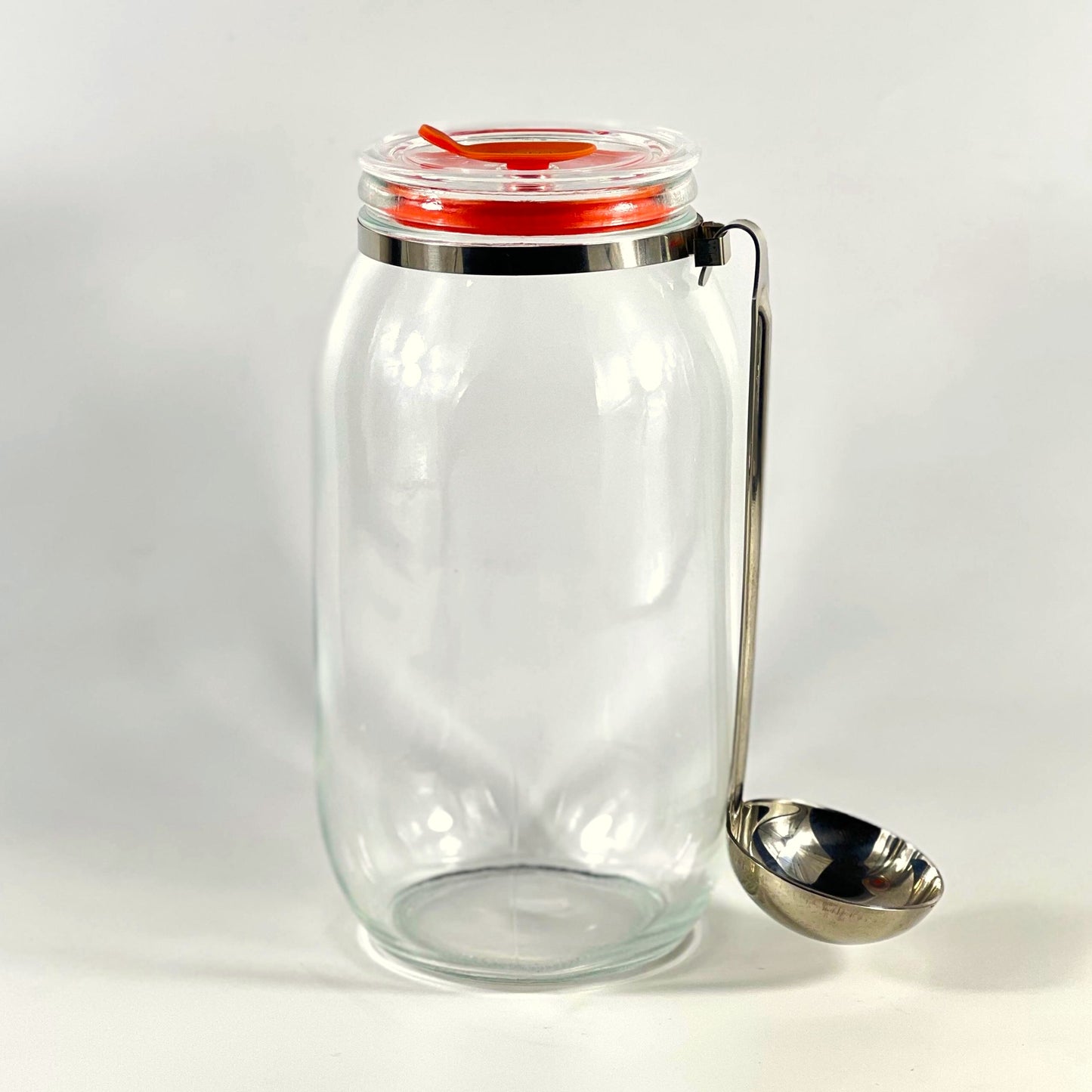 Z5 GLASS JAR 2L W SPOON SET 2 PCS