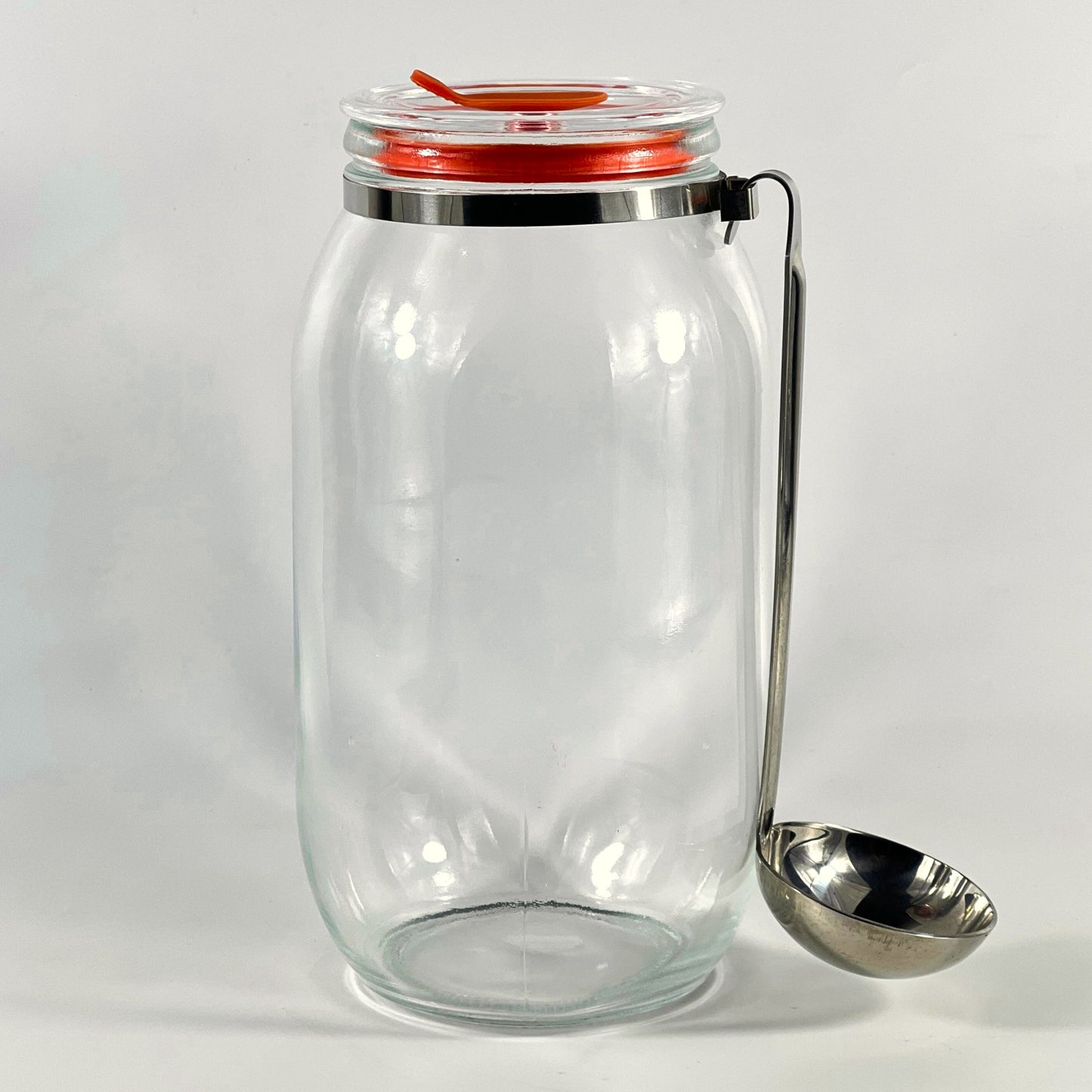 Z5 GLASS JAR 2L W SPOON SET 2 PCS