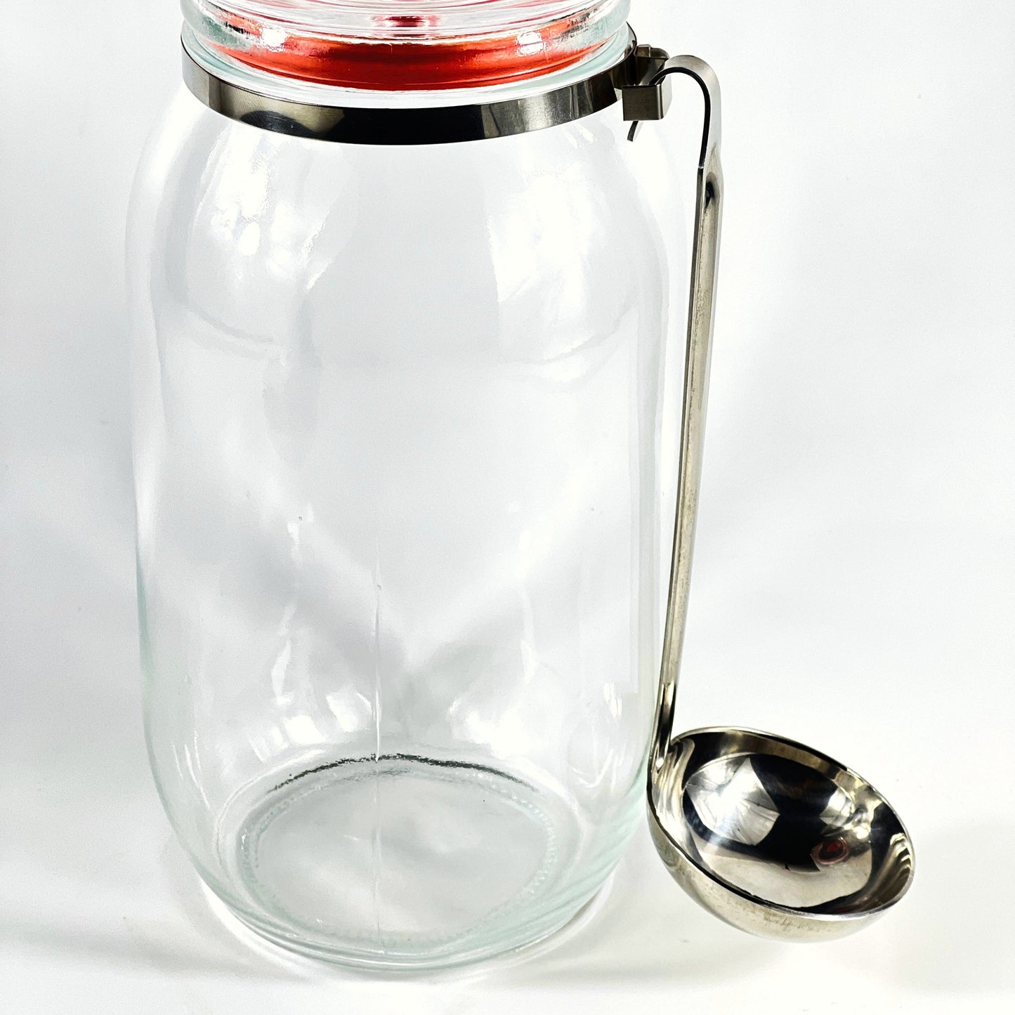 Z5 GLASS JAR 2L W SPOON SET 2 PCS