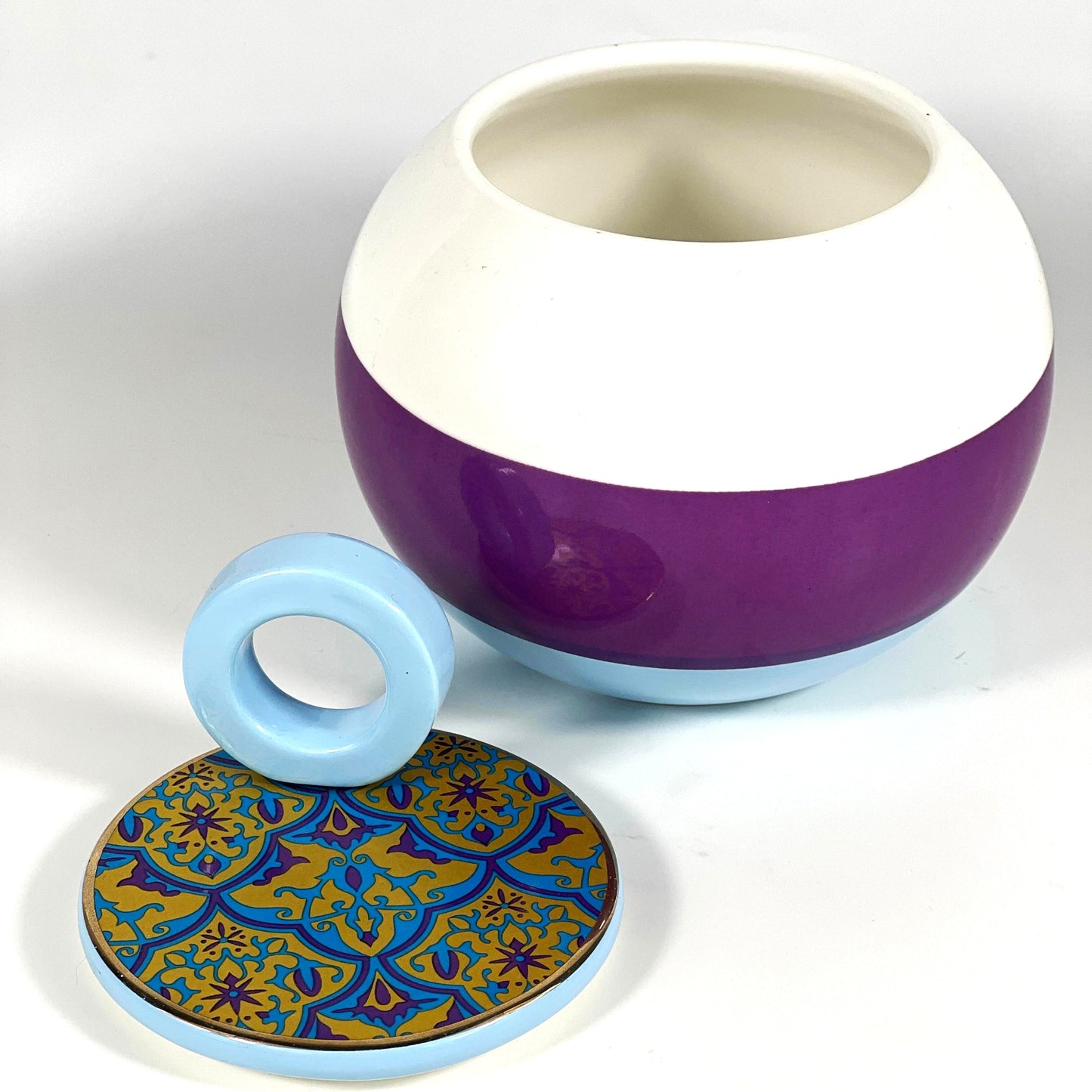 CERAMIC JAR K1 - PURPLE