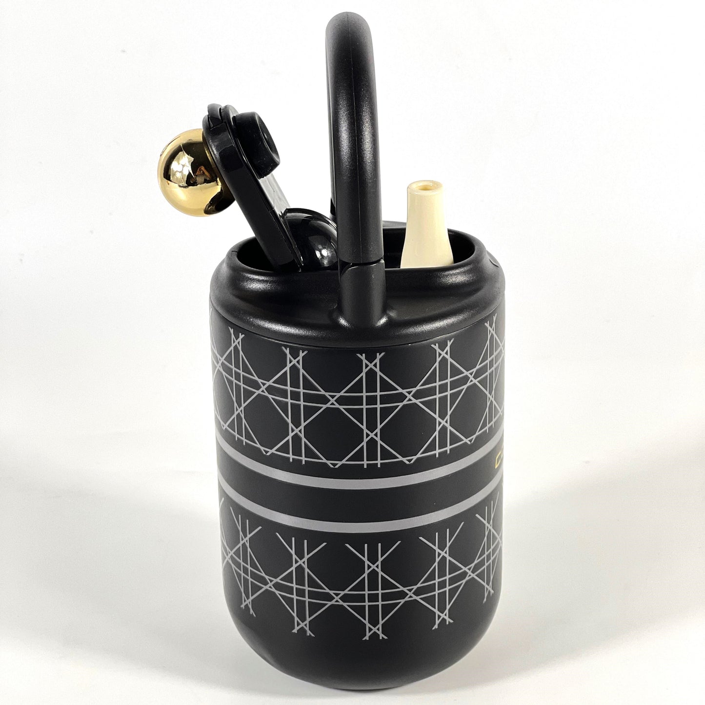 VACUUM FLASK, 400ML STAINLESS STEEL/BLACK