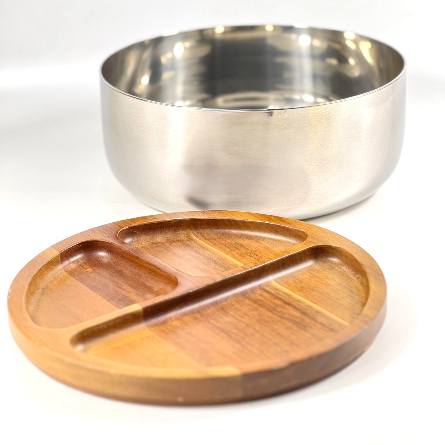SEALED STAINLESS STEEL FRUIT PLATE