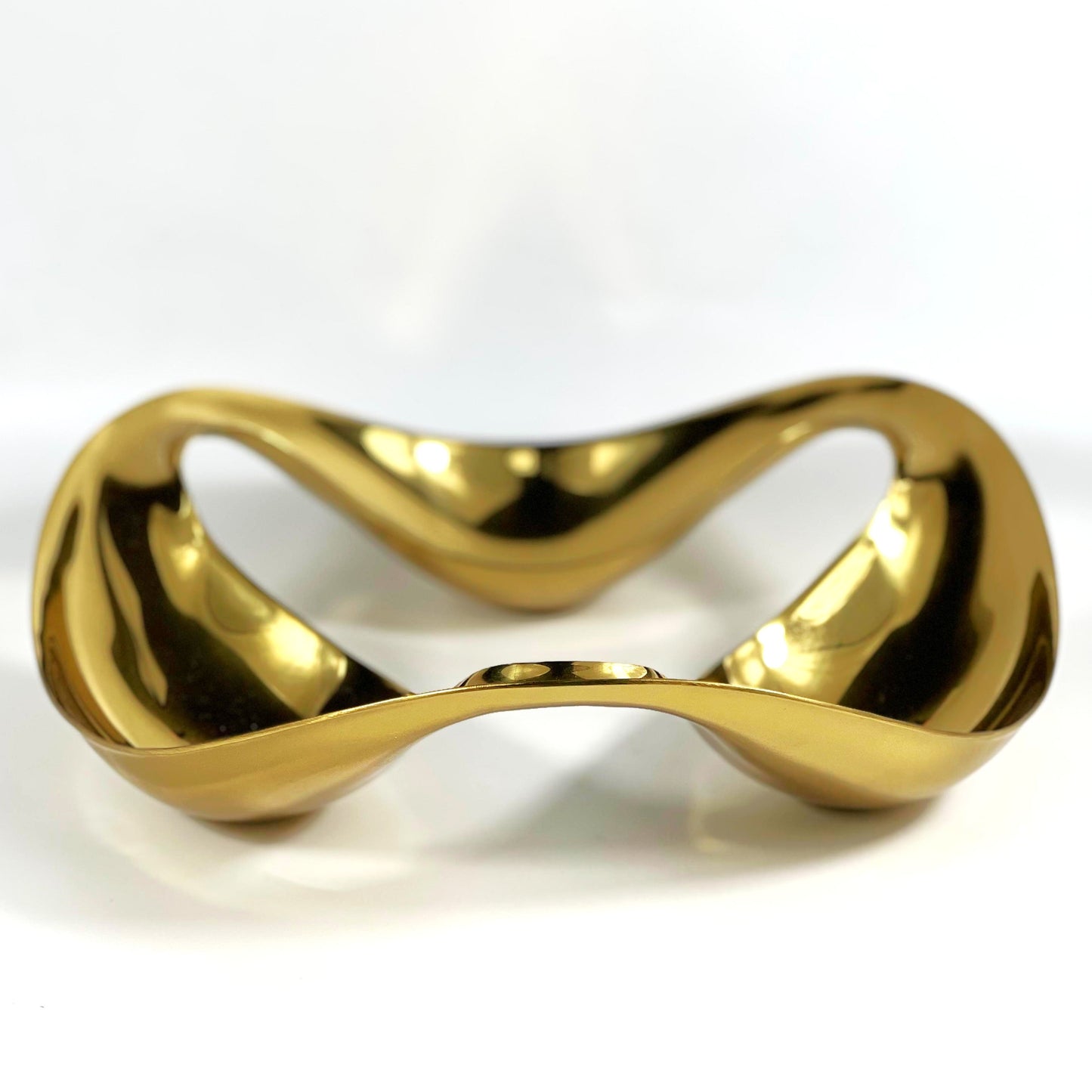 IRREGULAR GOLDEN FRUIT BOWL