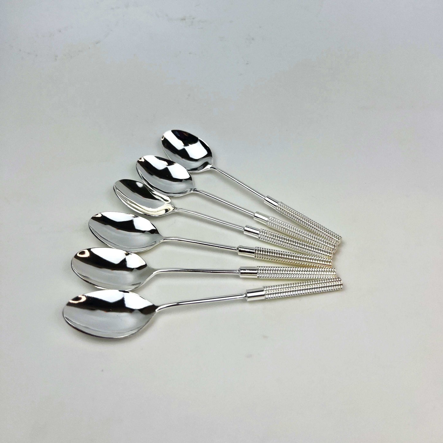 SILVER SPOON SET OF 6 SMALL