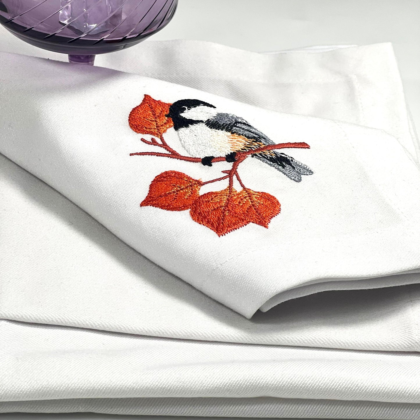 BETA WHITE PLACEMAT/NAPKIN SET