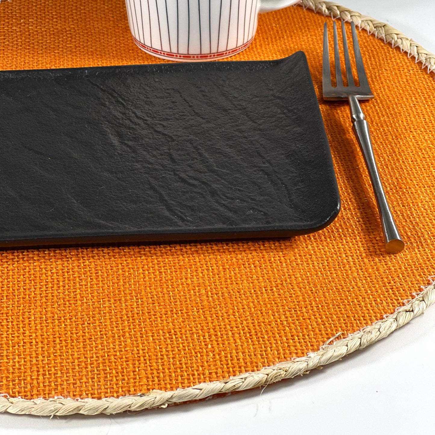 LIL AMERICAN SERVING PLACEMAT ORANGE 36X36X3CM