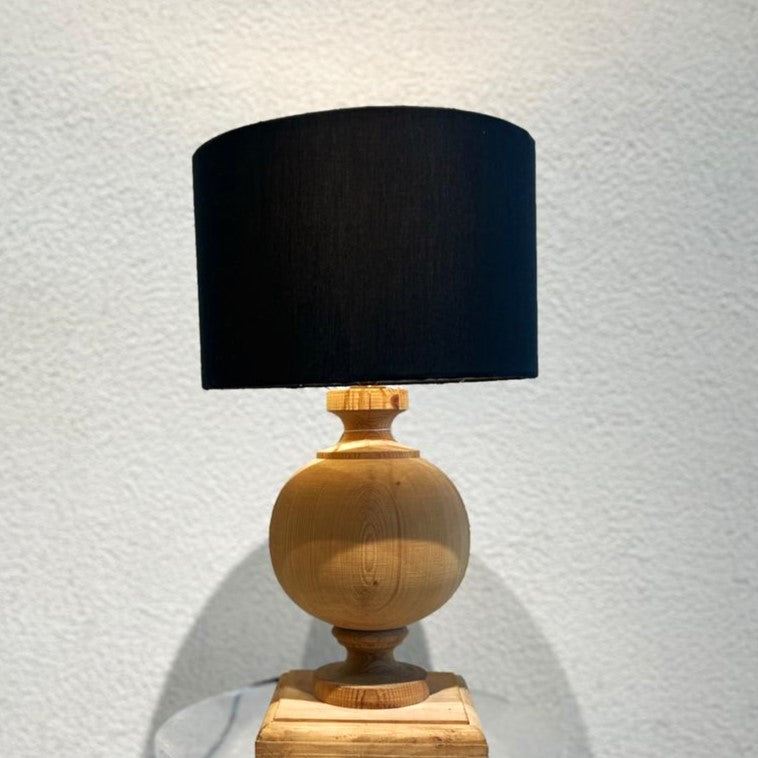 WOODEN BLACK LAMP