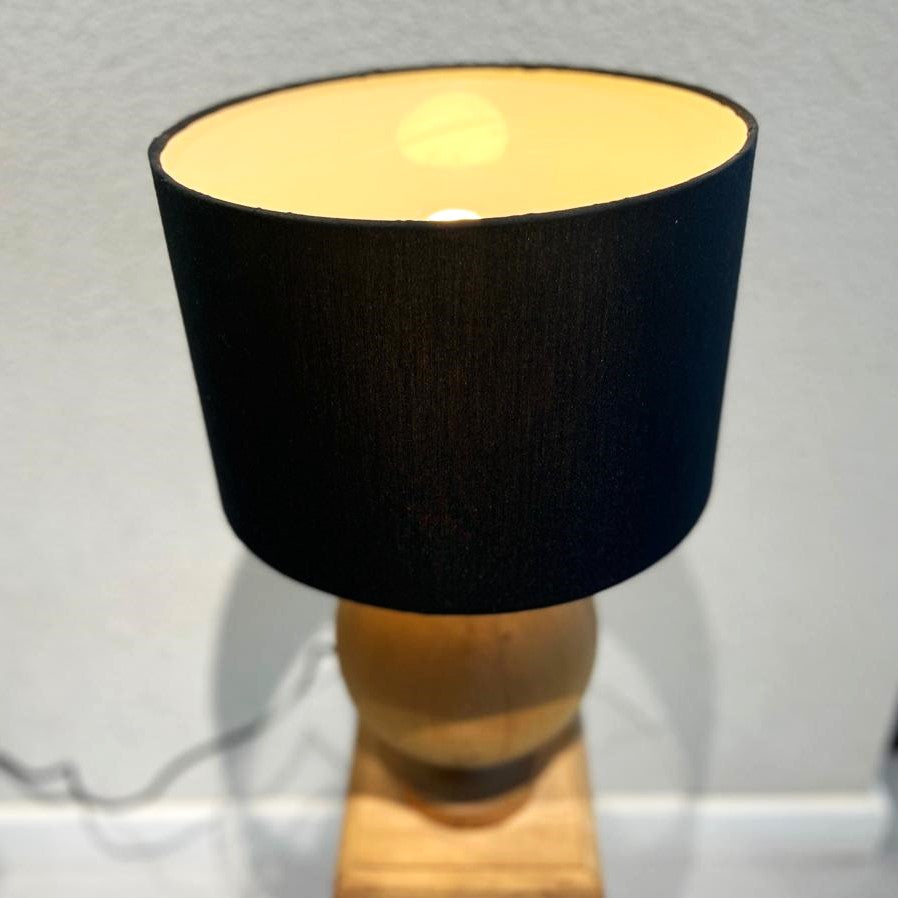 WOODEN BLACK LAMP