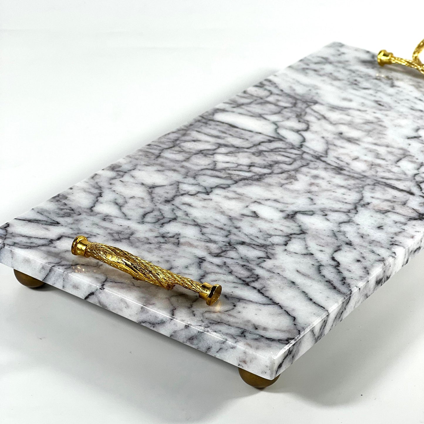 MARBLE SERVING TRAY 15*30CM