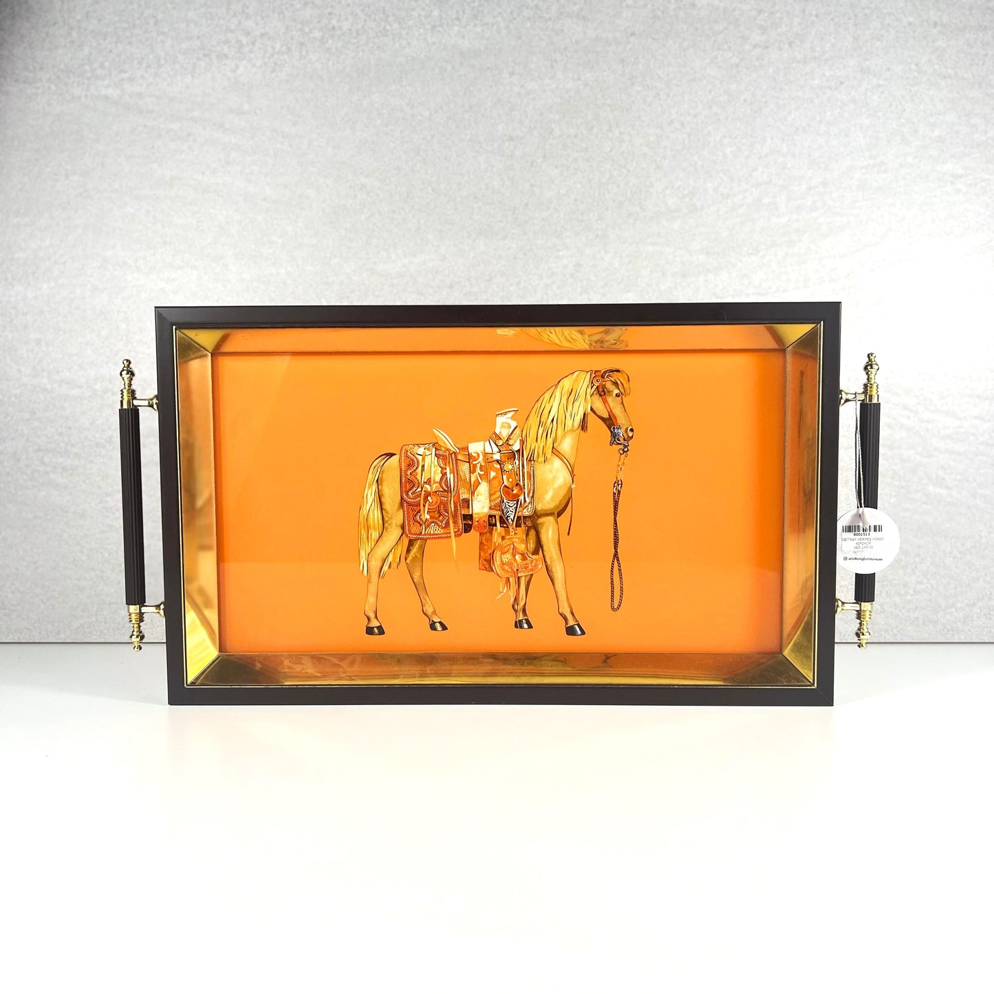 TRAY HERMES HORSE 40*24CM