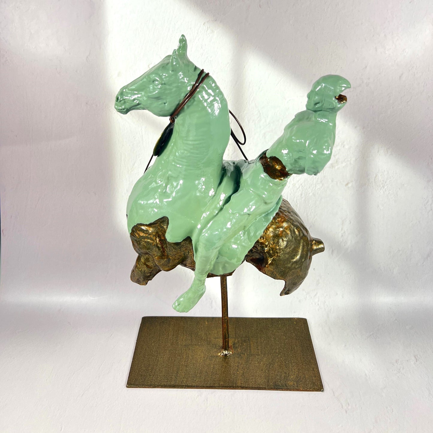 GREEN HECTOR HORSE