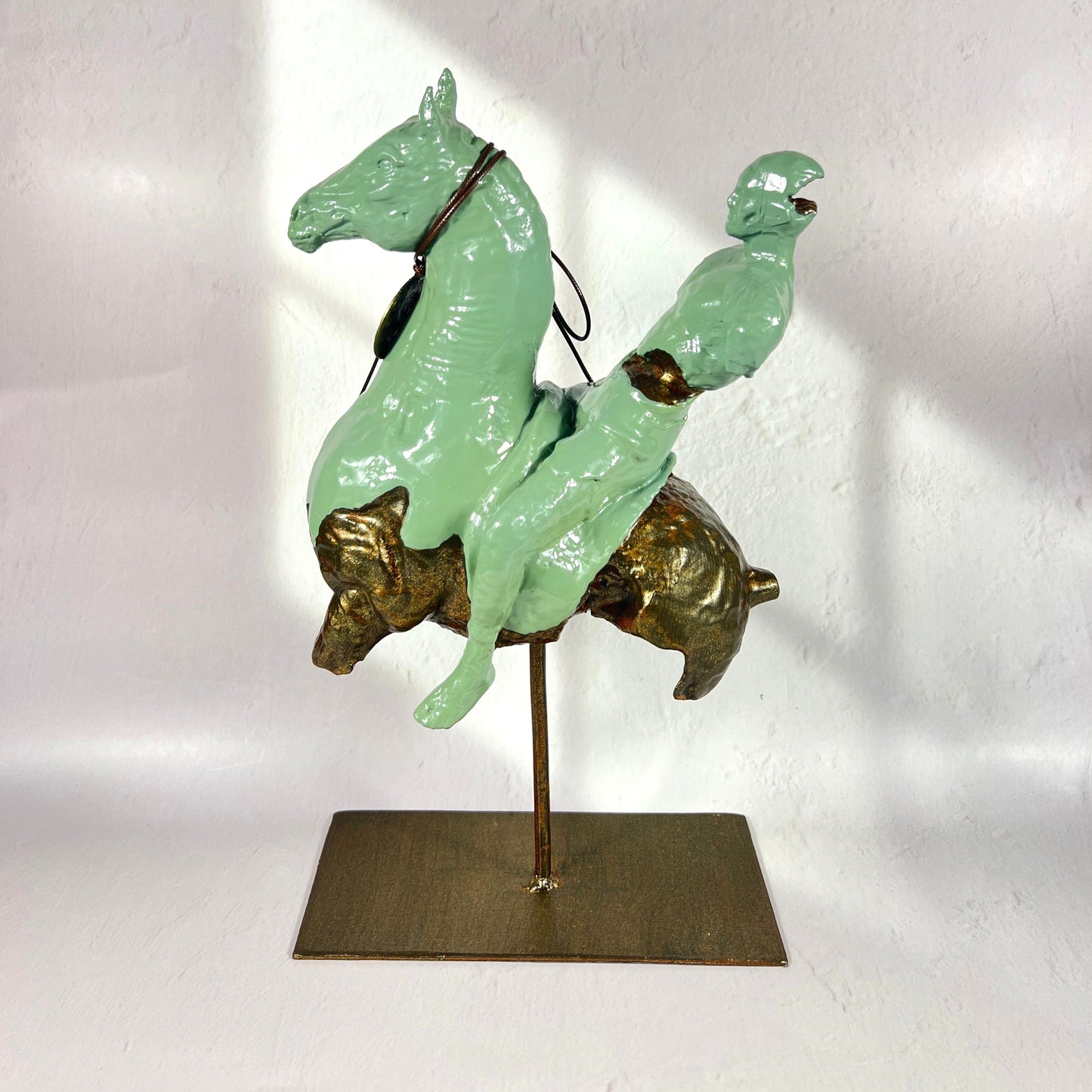 GREEN HECTOR HORSE