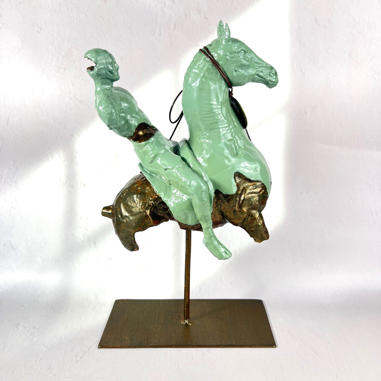 GREEN HECTOR HORSE