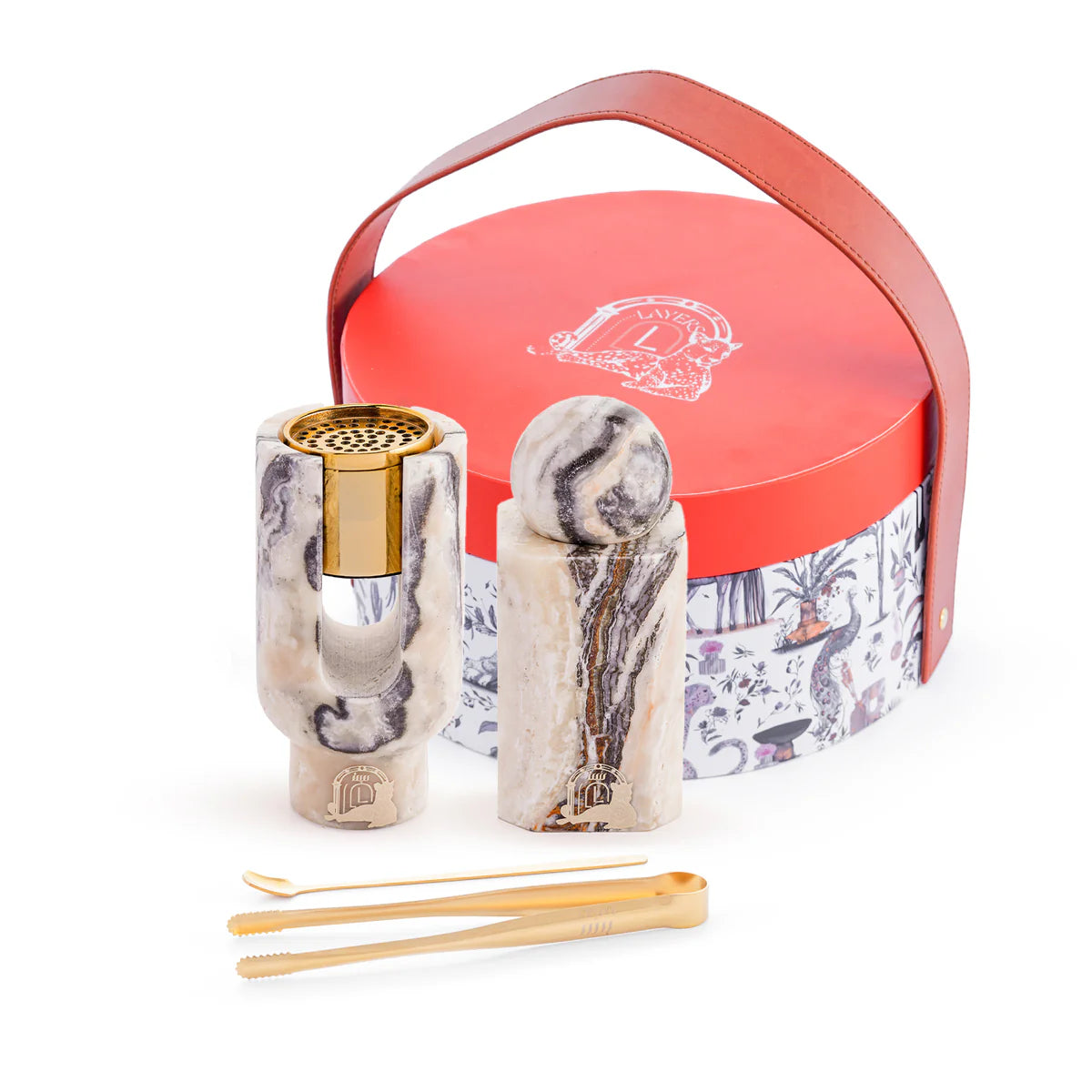 OFRA JURRASIC TRAVERTINE MINI HOLDER AND OUD STORAGE