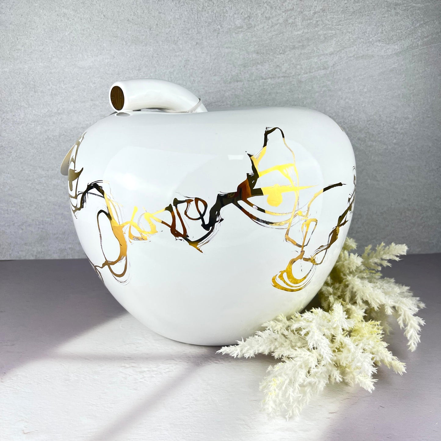 EVA/BAJO GOLD N.8 - APPLE SHAPED MONEYBOX BIG