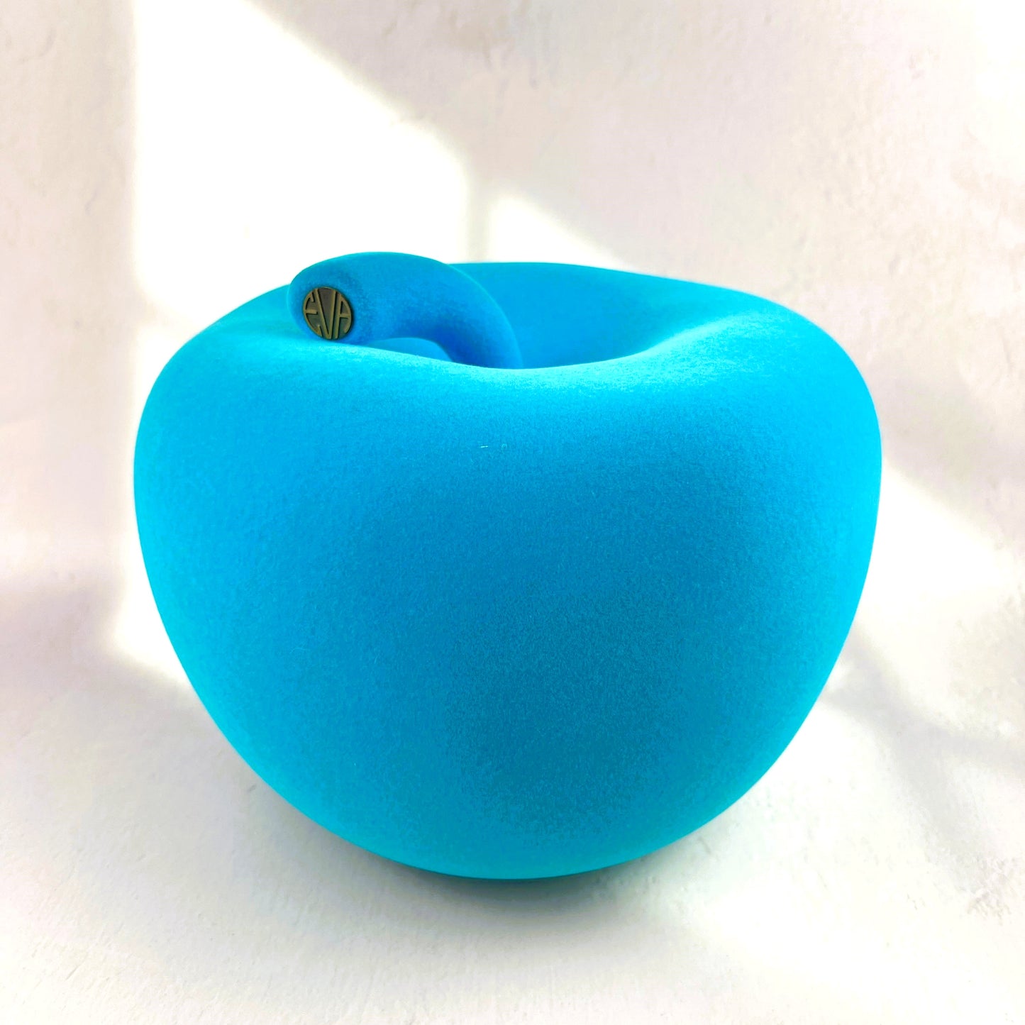 EVA/TURQUOISE - APPLE SHAPED MONEYBOX