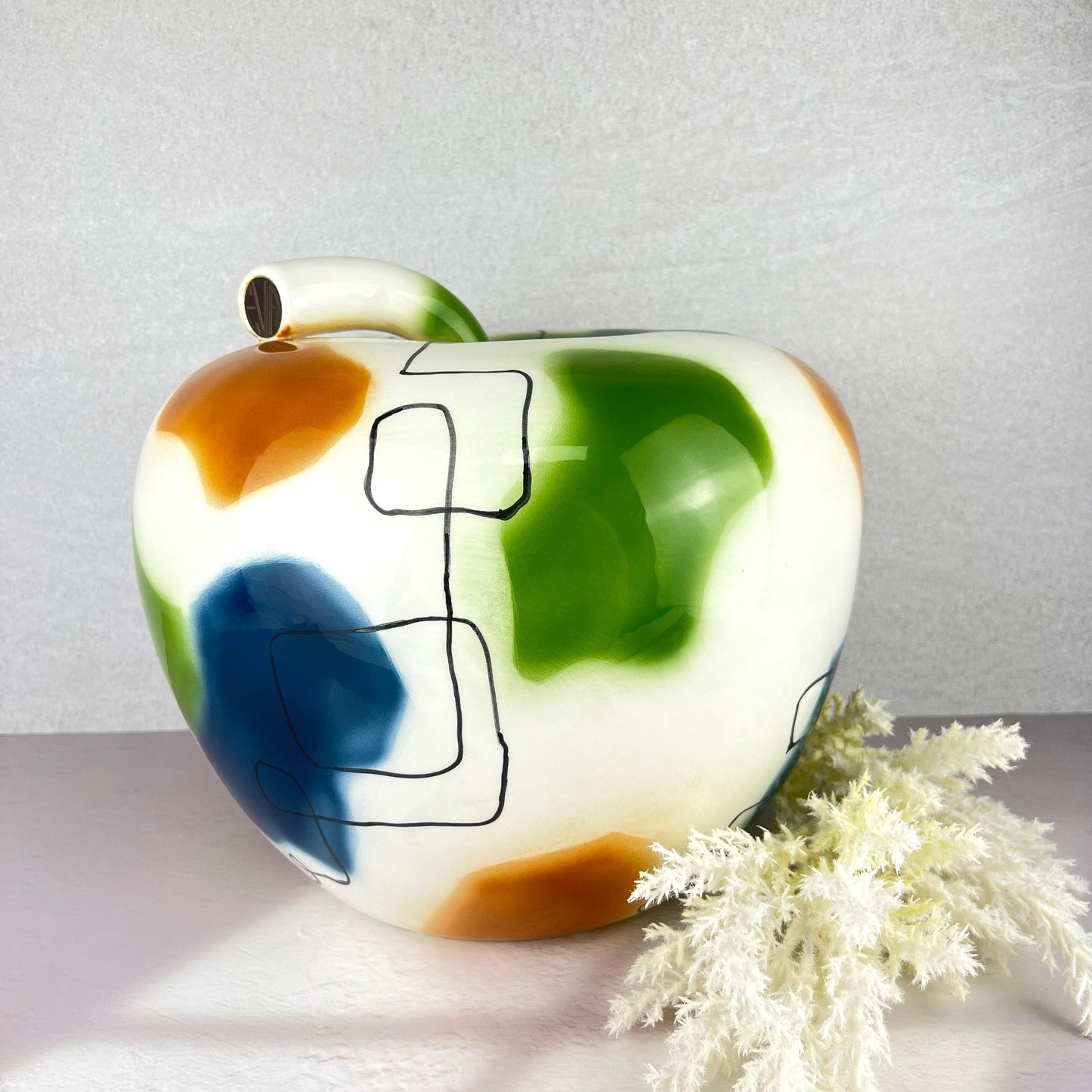 EVA/FILOCONTINUO - APPLE SHAPED MONEYBOX BIG