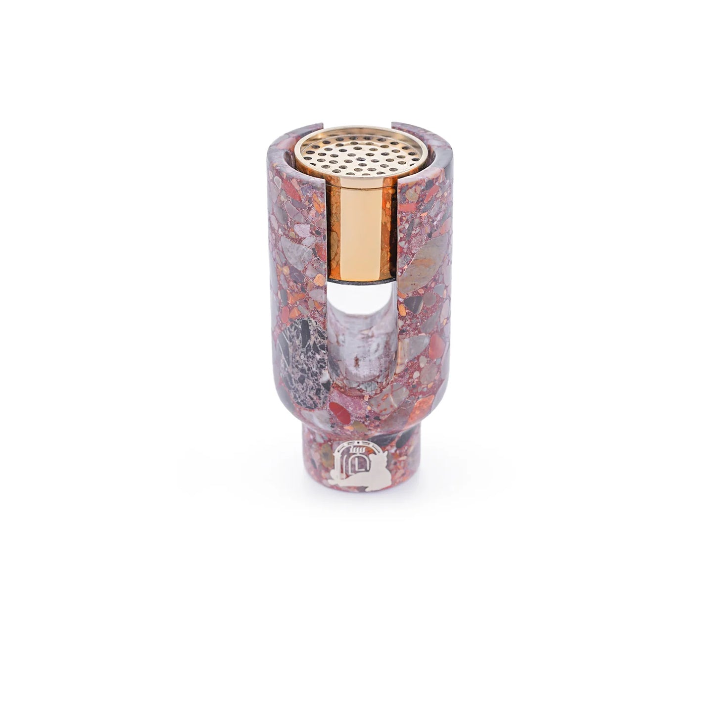 OFRA RED TERRAZZO INCENSE BURNER HOLDER MINI