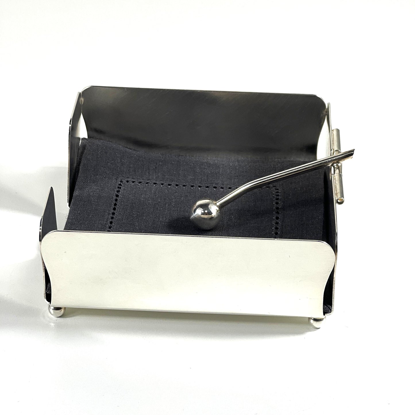 SMALL NAPKIN TRAY SILVER