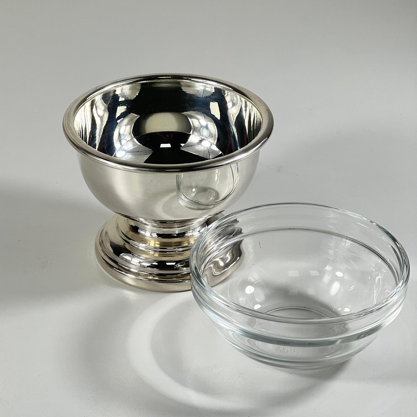 BIG ICE CREAM CUP SILVER