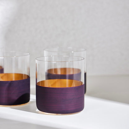 WHISKY GLASS VIOLET