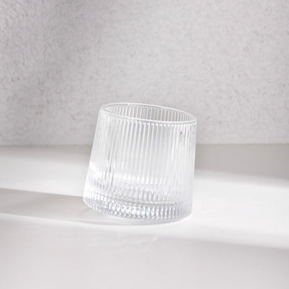 ROTATING GLASS TUMBLER PANE