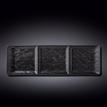 RECTANGULAR 3 SECTION DISH 16" X 5" | 40.5 X 13 CM-WL-661136/A