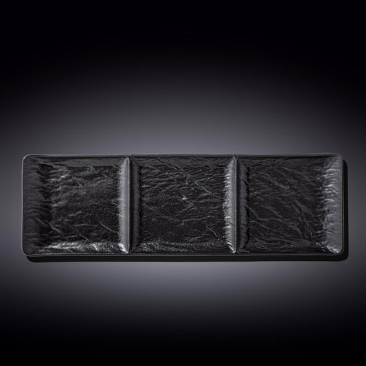 RECTANGULAR 3 SECTION DISH 16" X 5" | 40.5 X 13 CM-WL-661136/A