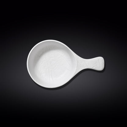 BAKING DISH WITH HANDLE 9.5" X 6" | 24 X 15 CM/ White WL-661539/A