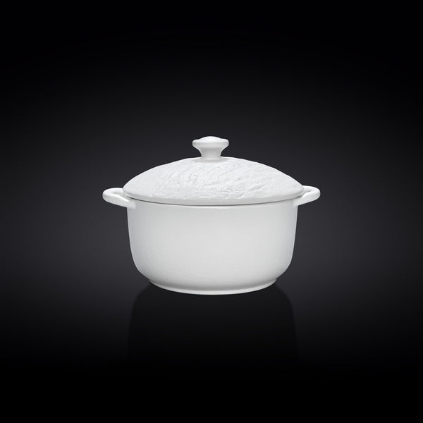 POT WITH LID 7" X 4.25" | 18 X 11 CM 20 FL OZ | 600 WL-661540 A