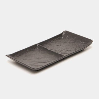 RECTANGULAR 2 SECTION DISH 10.5" X 5" | 27 X 13 WL-661135/A