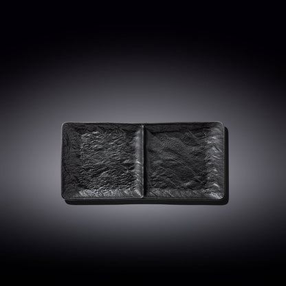 RECTANGULAR 2 SECTION DISH 10.5" X 5" | 27 X 13 WL-661135/A