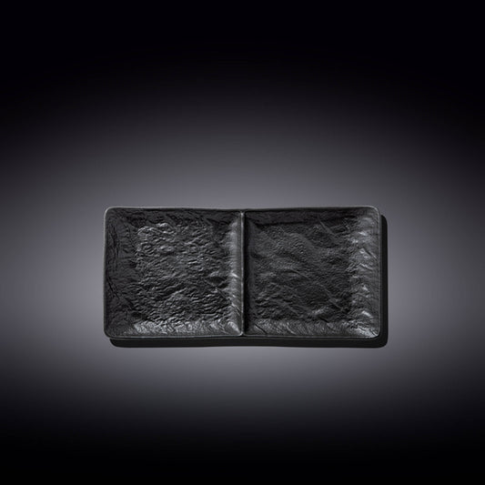 RECTANGULAR 2 SECTION DISH 10.5" X 5" | 27 X 13 WL-661135/A