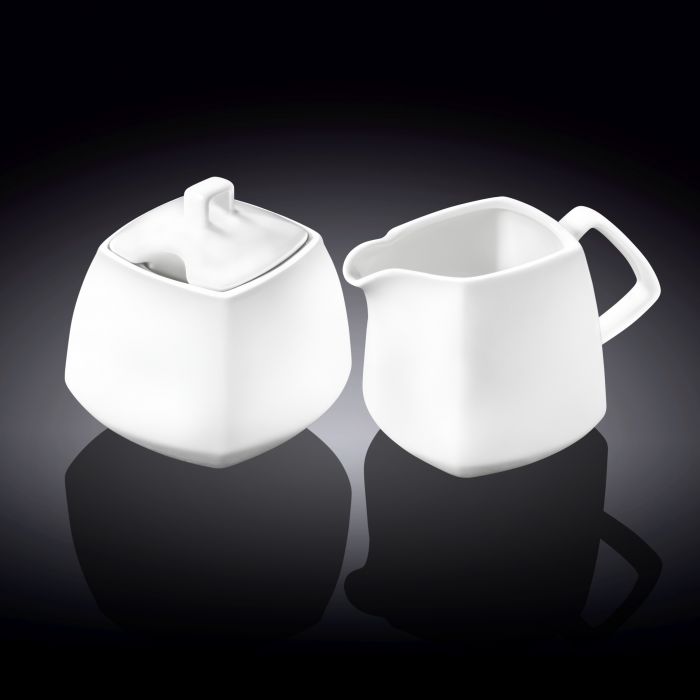 SUGAR BOWL & CREAMER SET-WL-995028/2C