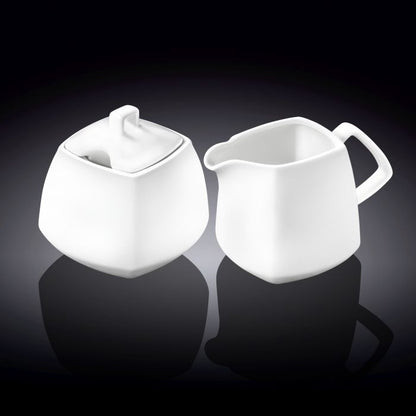 SUGAR BOWL & CREAMER SET-WL-995028/2C